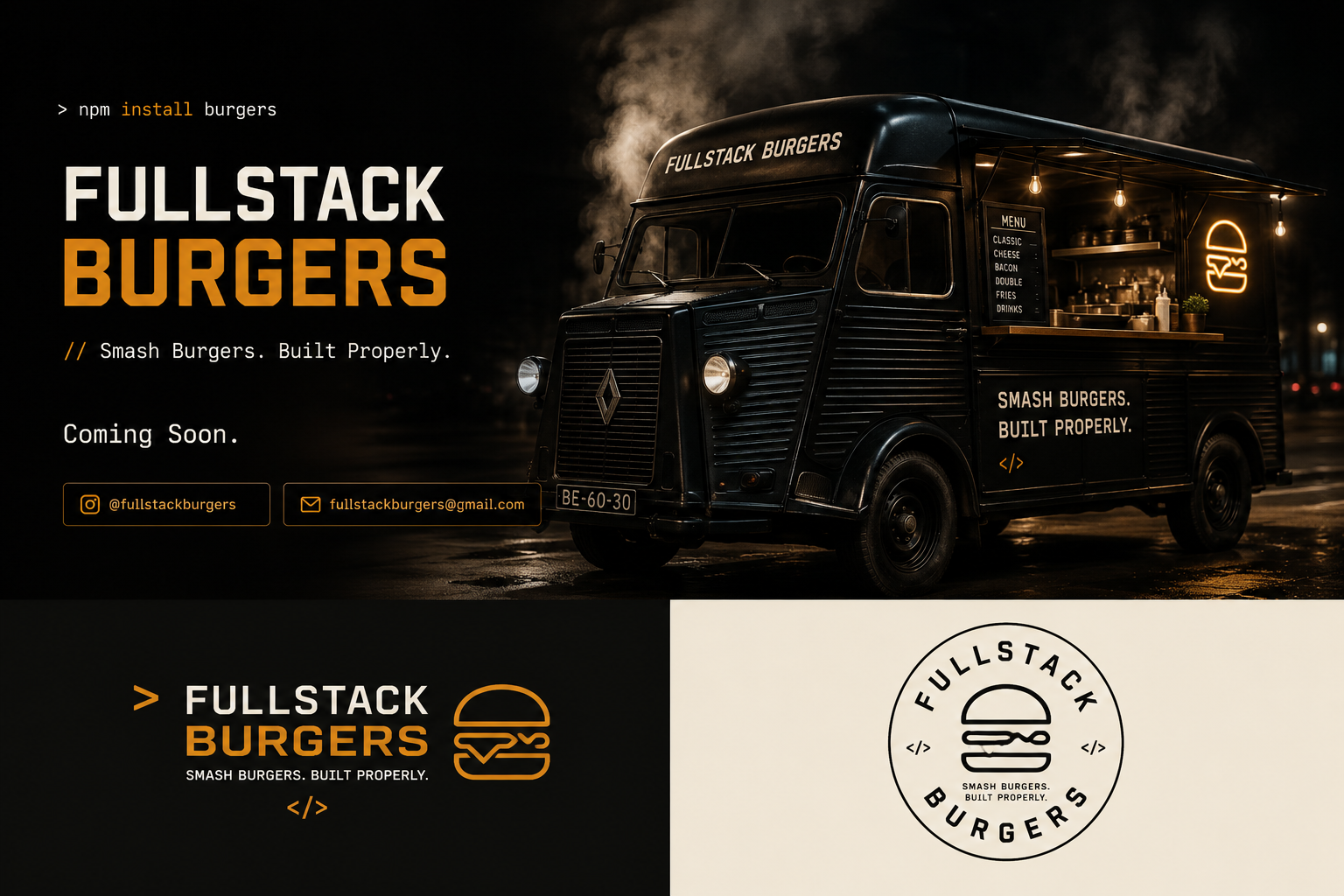 Fullstack Burgers - Coming Soon